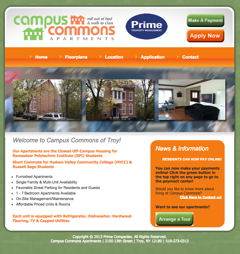 Campus Commons Website Campus Commons Website